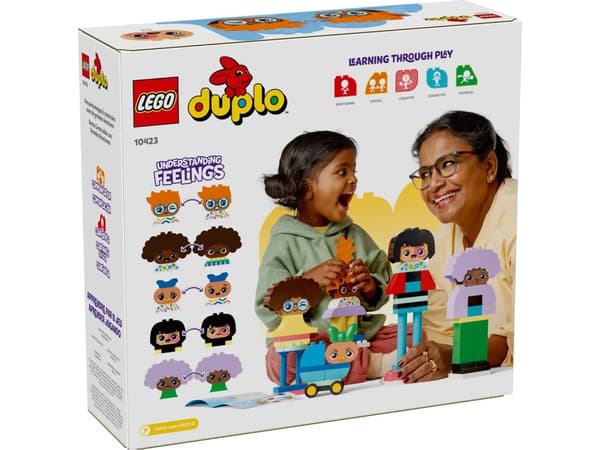 LEGO DUPLO 10423 BYGGBARE MENNESKER MED STORE FØLELSER