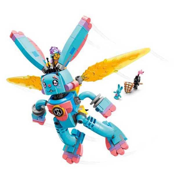 Lego Ja Bunchu Rabbit-rakennuspeli Izzie Monivärinen