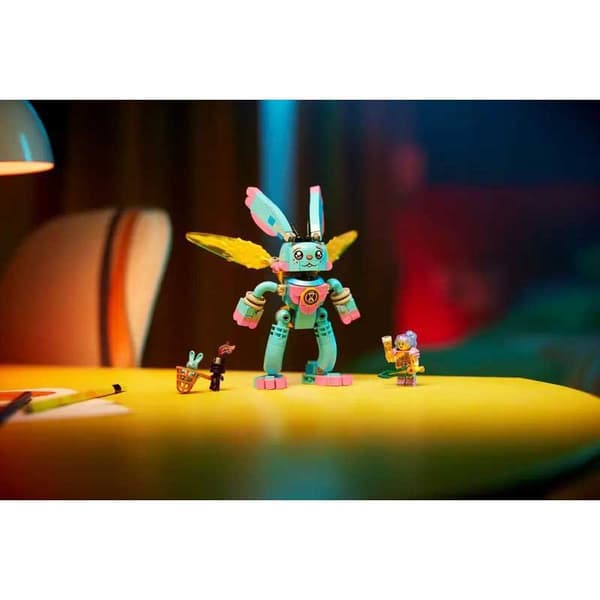 Lego Ja Bunchu Rabbit-rakennuspeli Izzie Monivärinen