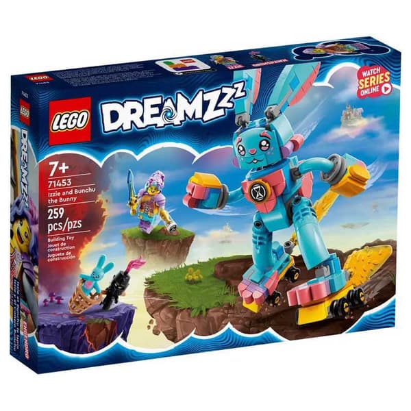 Lego Ja Bunchu Rabbit-rakennuspeli Izzie Monivärinen