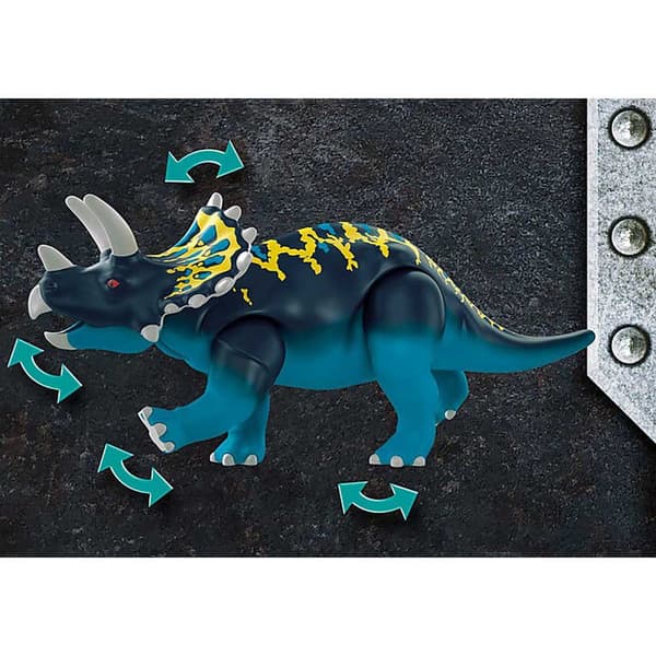 Playmobil Triceratops: Kampen Om De Legendariska Stenarna 70627 Flerfärgad