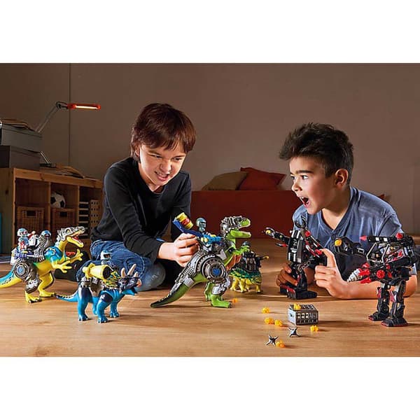 Playmobil Triceratops: Kampen Om De Legendariska Stenarna 70627 Flerfärgad