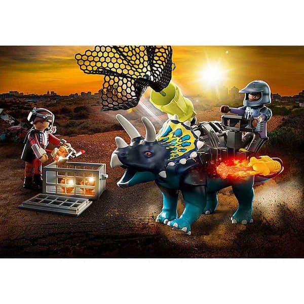Playmobil Triceratops: Kampen Om De Legendariska Stenarna 70627 Flerfärgad