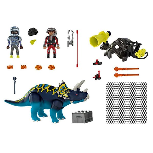 Playmobil Triceratops: Kampen Om De Legendariska Stenarna 70627 Flerfärgad