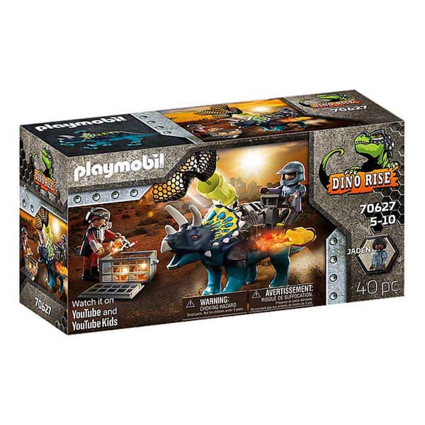 Playmobil Triceratops: Kampen Om De Legendariska Stenarna 70627 Flerfärgad