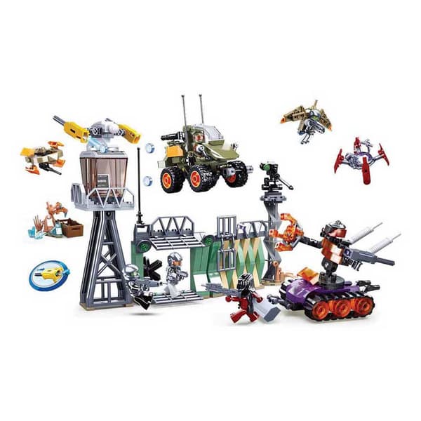 Sluban Atomic Storm Outpost 501 Stykker Flerfarvet
