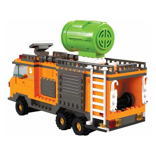 Sluban Station Town Sos Rescue 543 Stykker Søvfarvet