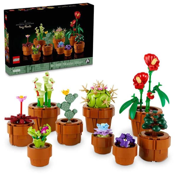 Lego Tiny Plants-rakennuspeli