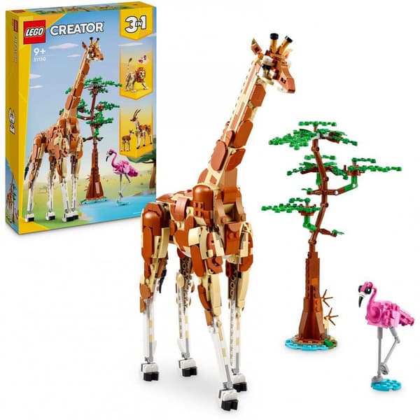 Lego Vilda Djur Konstruktionsspel Safari Guld