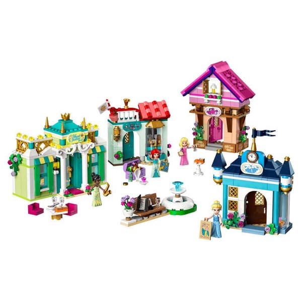 Lego Princess Market Adventure Construction Game Disney
