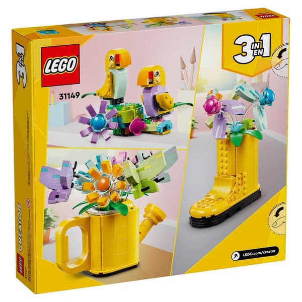 Lego Blommor I Dusch Konstruktion Spel