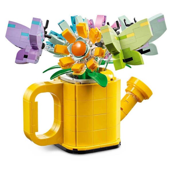 Lego Blommor I Dusch Konstruktion Spel