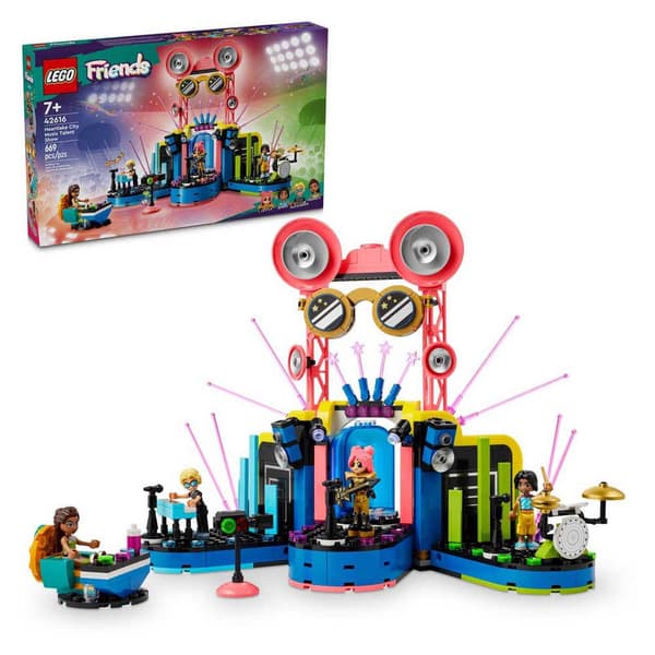 Lego Musical Talents Show-rakennuspeli Heartlake City