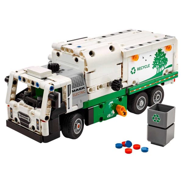 Lego Spil Til Konstruktion Af Affaldsbiler Mack® Lr Electric