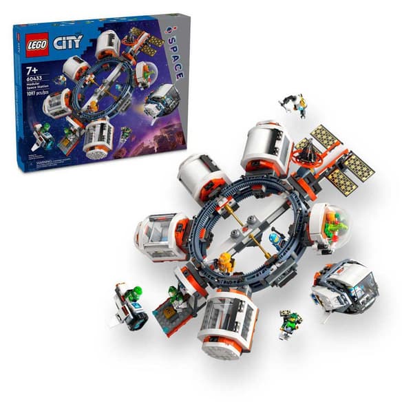 Lego Rumstation Konstruktion Spil Modular