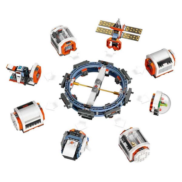 Lego Rumstation Konstruktion Spil Modular