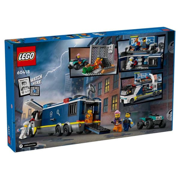 Lego Poliisin Mobiili Kriminologia Boratory Rakennuspeli La
