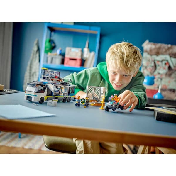 Lego Poliisin Mobiili Kriminologia Boratory Rakennuspeli La