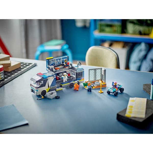 Lego Poliisin Mobiili Kriminologia Boratory Rakennuspeli La