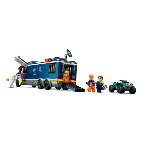 Lego Poliisin Mobiili Kriminologia Boratory Rakennuspeli La