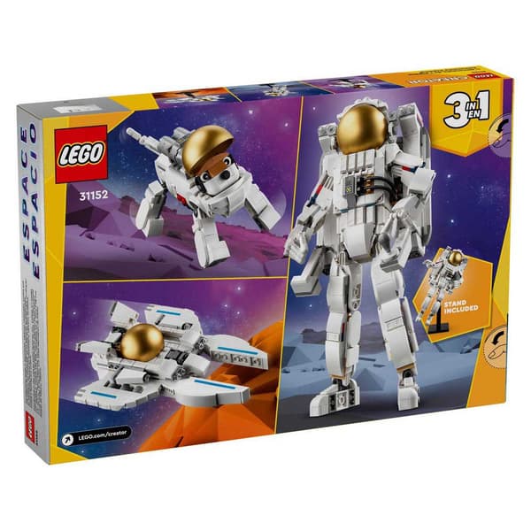 Lego Space Astronaut Construction Game