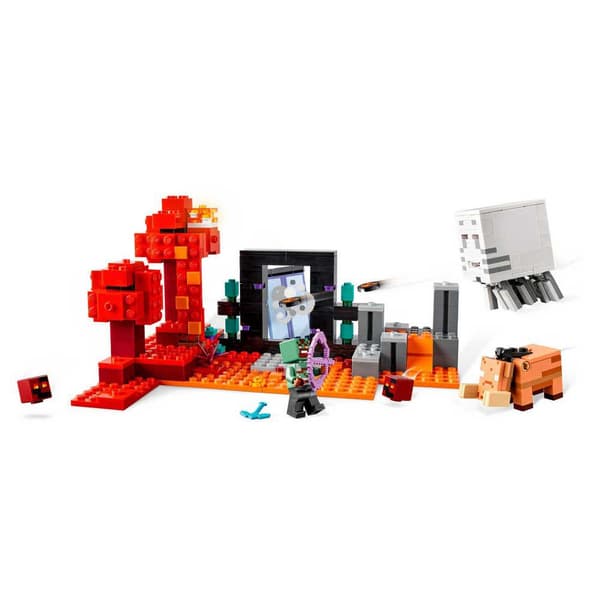 Lego The Ambush On The Portaalin Rakentamispeli Nether