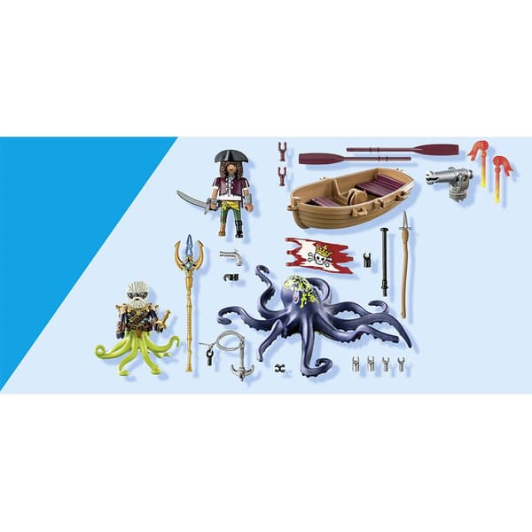 Playmobil Kampen Mot Den Gigantiska Bläckfisken Konstruktionsspel Con