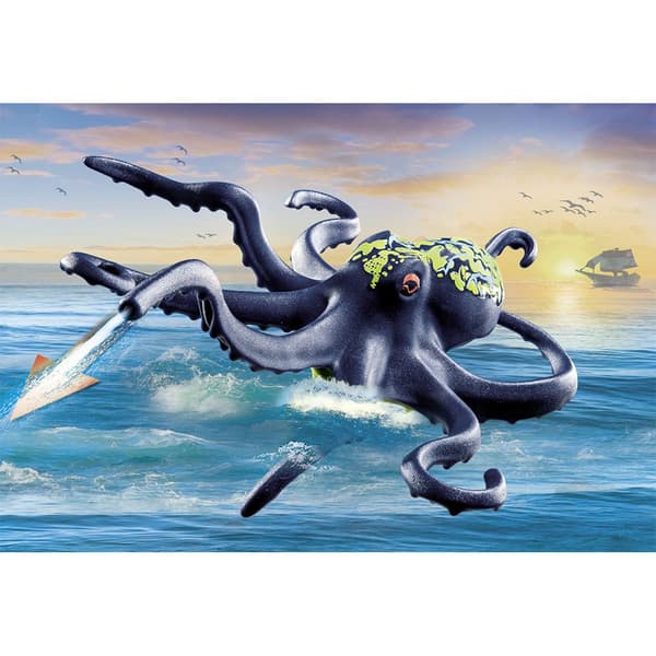 Playmobil Kampen Mot Den Gigantiska Bläckfisken Konstruktionsspel Con