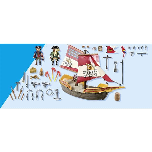 Playmobil Piratskeppskonstruktionsspel