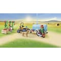 Miniatyrbillede 6 af 8: Playmobil Med Trailer Og Vandtank Konstruktion Spil Tractor