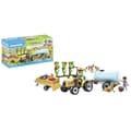 Miniatyrbillede 2 af 8: Playmobil Med Trailer Og Vandtank Konstruktion Spil Tractor