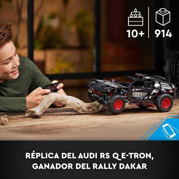 Lego Rakennuspeli Audi Rs Q E-tron Hopeinen