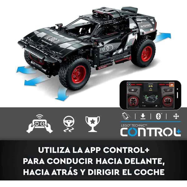 Lego Rakennuspeli Audi Rs Q E-tron Hopeinen