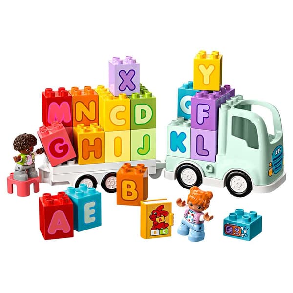 Lego Alphabet Truck Construction Game