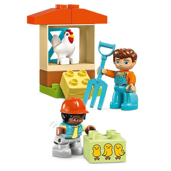 Lego Djurvård På Gårdens Konstruktionsspel