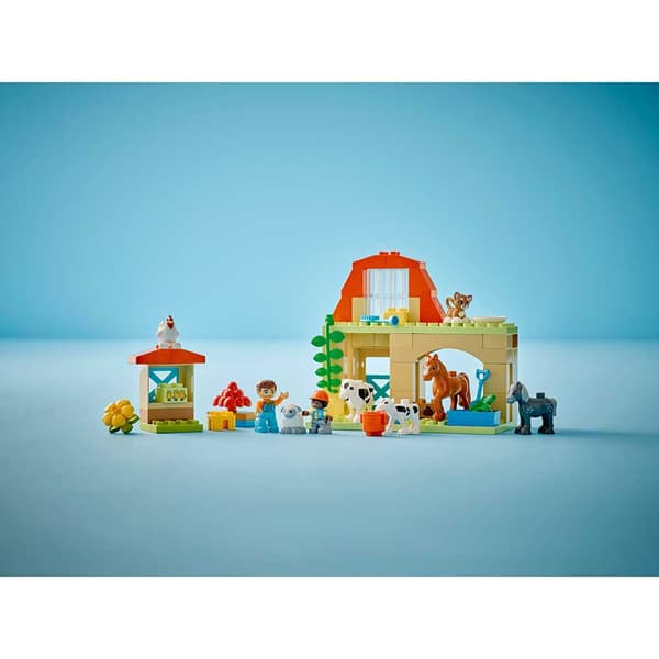 Lego Djurvård På Gårdens Konstruktionsspel