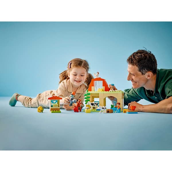 Lego Djurvård På Gårdens Konstruktionsspel