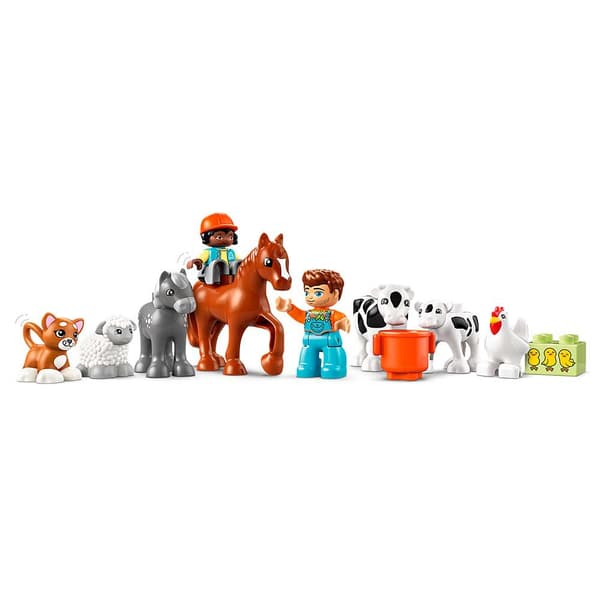 Lego Djurvård På Gårdens Konstruktionsspel