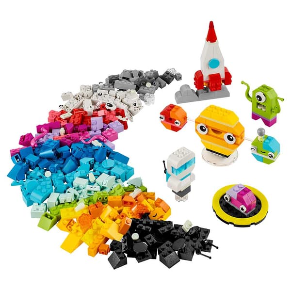 Lego Luova Avaruusplaneettojen Rakentamispeli