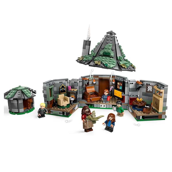 Lego Hagrid Cabin: An Unexpected Visit Construction Game