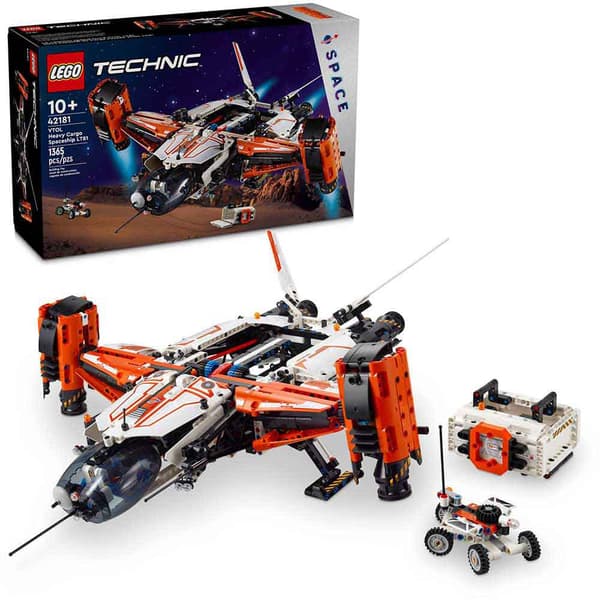 Lego Rumfartøjer Med Tung Last Byggeri Spil Vtol Lt81