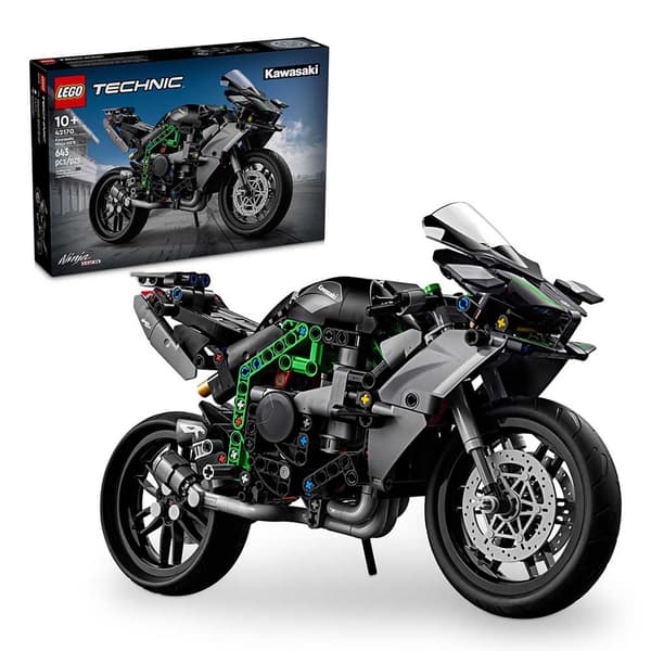 Lego Motorcykel Konstruktion Spil Kawasaki Ninja H2r