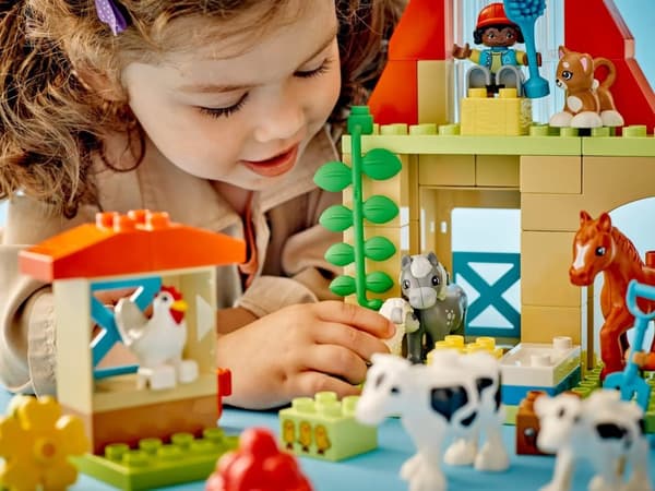 LEGO DUPLO 10416 PLEJE DYR PÅ GÅRDEN