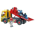 Miniatyrbillede 1 af 5: Playmobil Crane Service Construction Game Rød