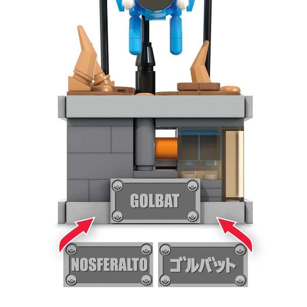Mega Byggande Av Rörliga Leksaker Pokémon Golbat Mini