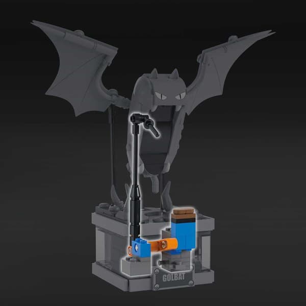 Mega Byggande Av Rörliga Leksaker Pokémon Golbat Mini