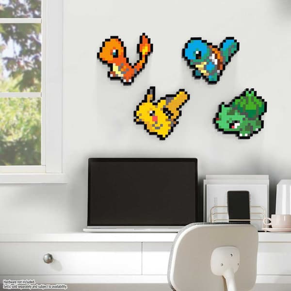 Mega Pixel Art Pikachu Construction Game Pokémon