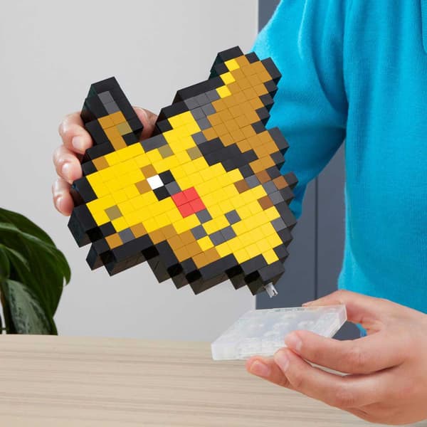 Mega Pixel Art Pikachu Construction Game Pokémon