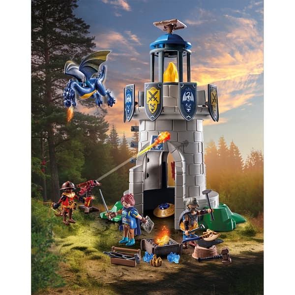 Playmobil Riddartornet Med Smith Och Draken Konstruktionsspel Con