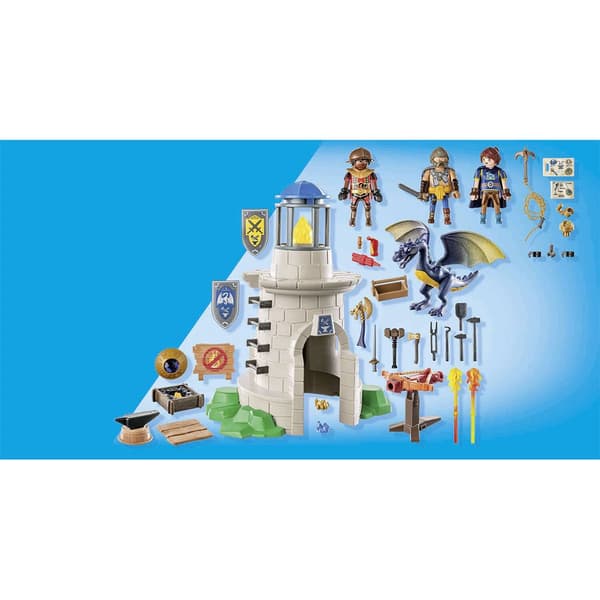 Playmobil Riddartornet Med Smith Och Draken Konstruktionsspel Con